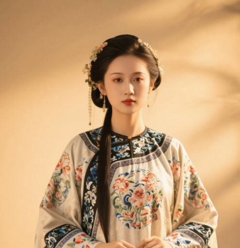 美眉纤腰轻转如柳，古风舞步踏月而来