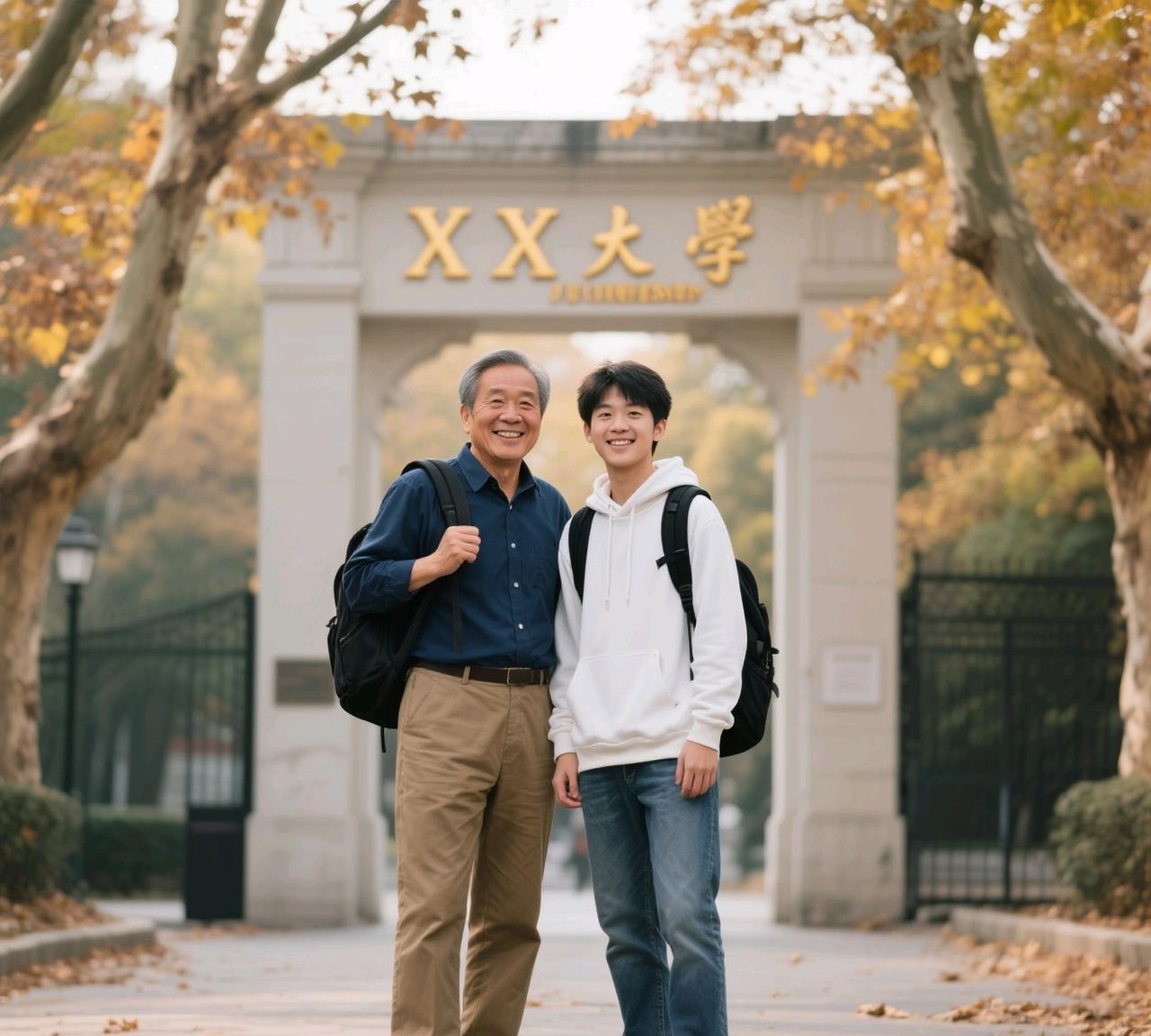 #52岁乡医与儿子考入山东医专同一专业#52岁入学算什么？与儿子做同学又如何？只