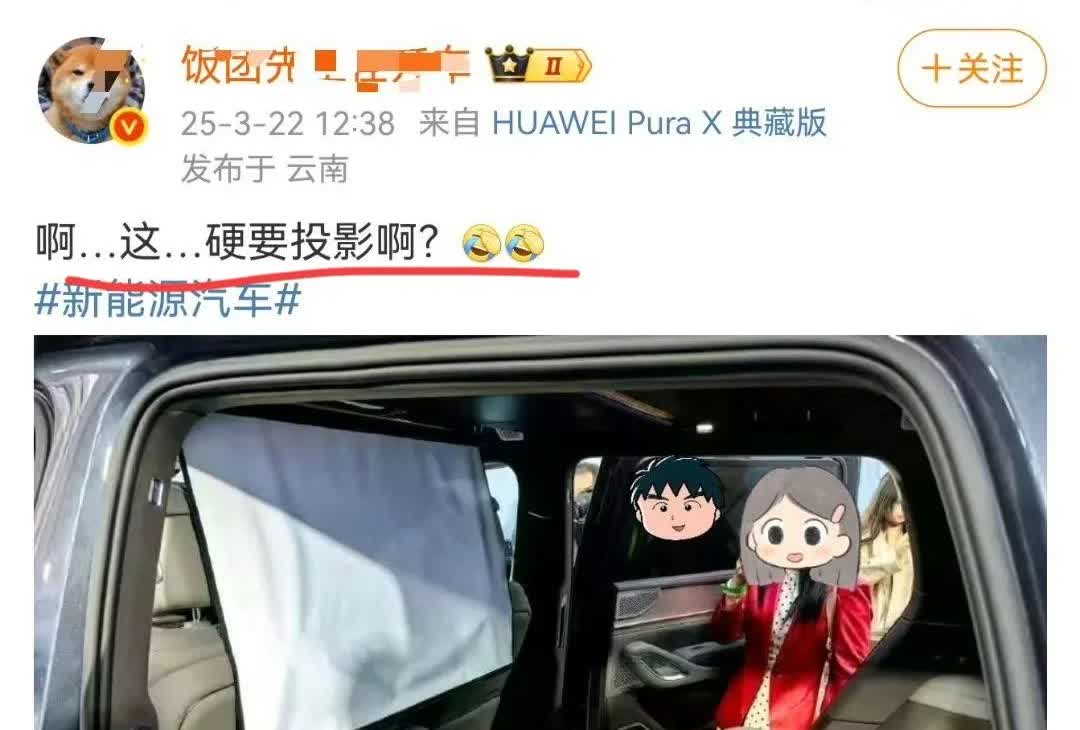 花系博主：“啊，这……硬要投影啊？”
我宣布，花系博主成为全网最恶心的博主，没