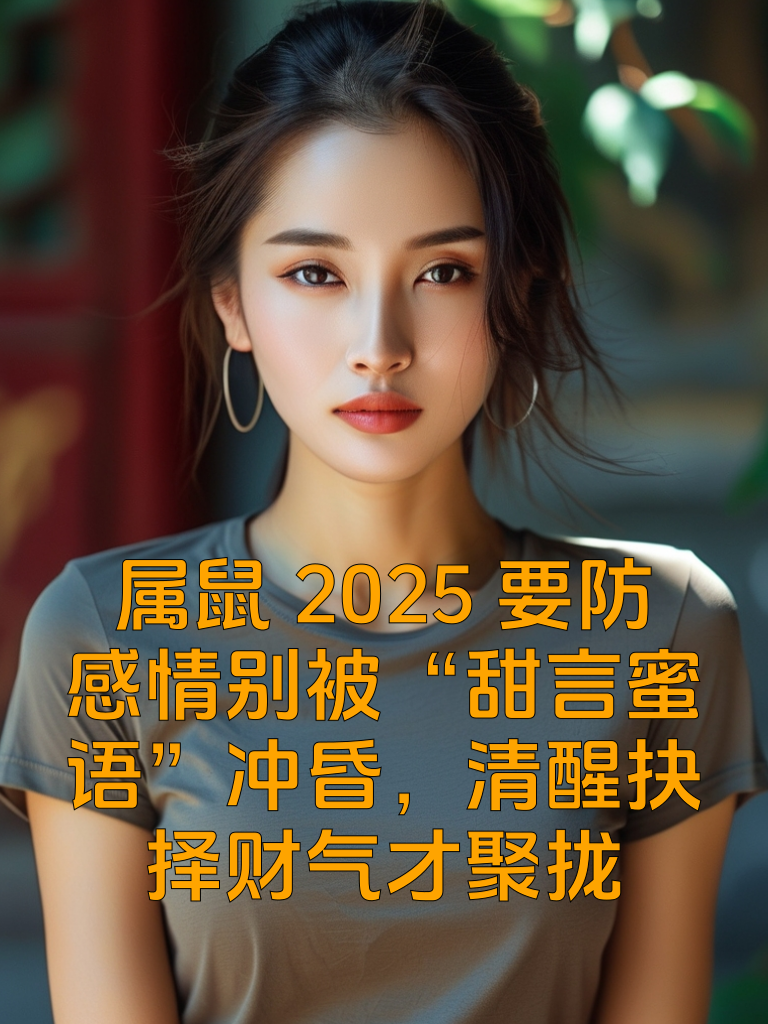 属鼠2025要防：感情别被“甜言蜜语”冲昏，清醒抉择财气才聚拢