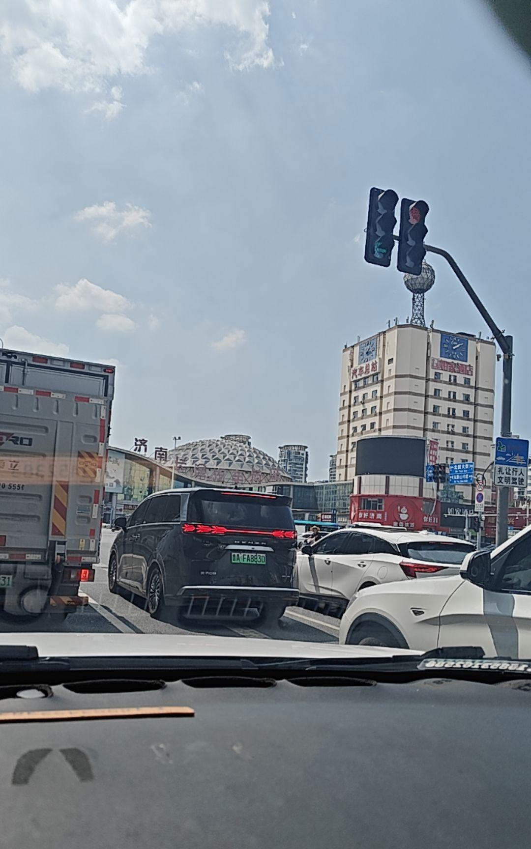 #济南堵车 #日常碎片