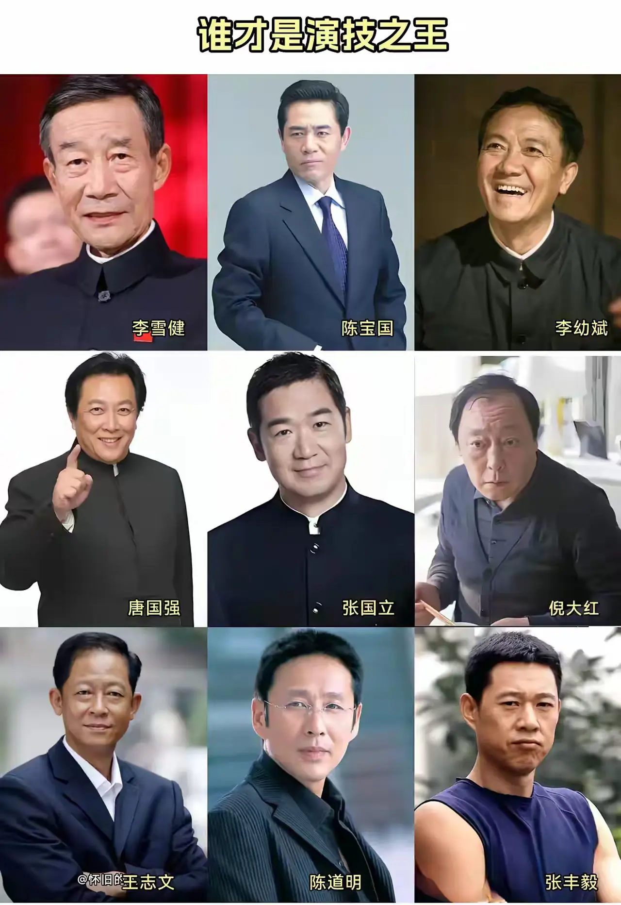 只有2名额，你选谁？ 老戏骨精湛的演技