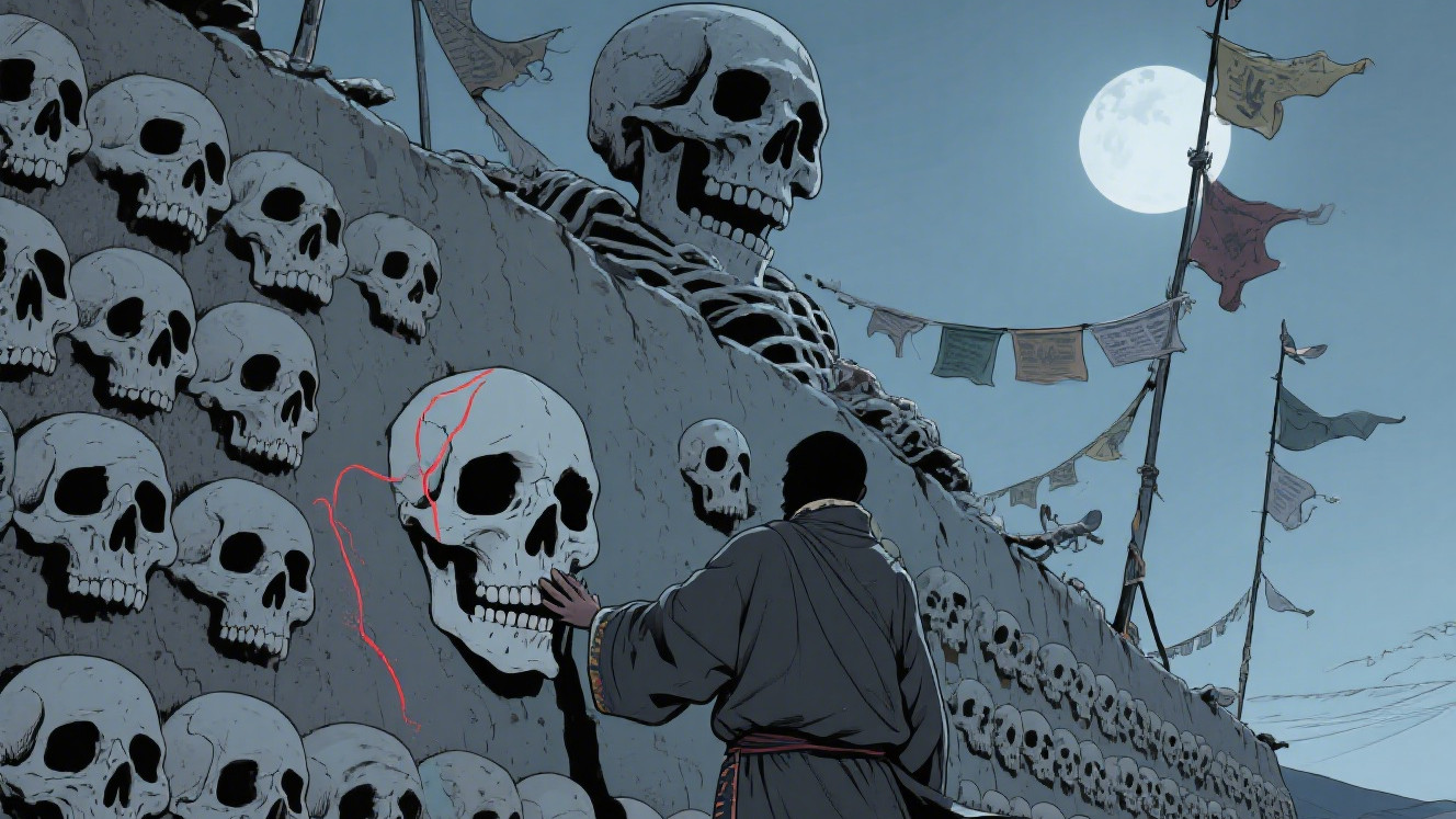 达姆寺的骷髅密码：天葬台上的千年谜局