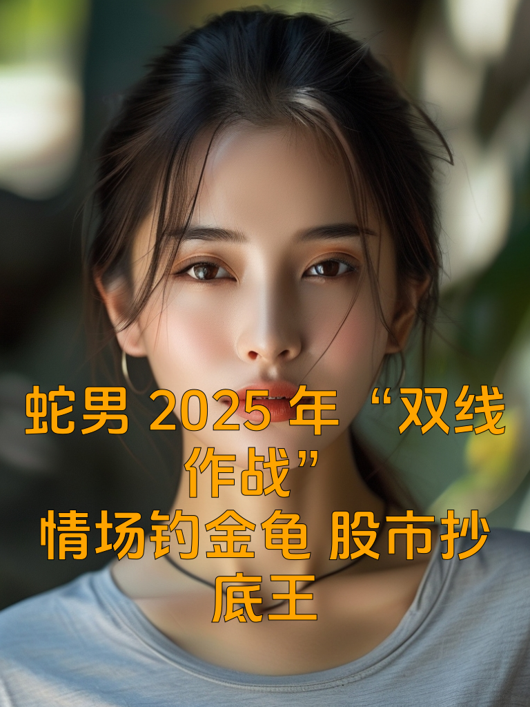 蛇男2025年“双线作战”：情场钓金龟，股市抄底王