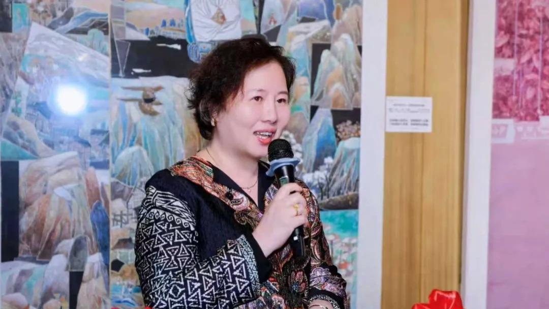 《蝉变•跨界——卢增贤现代岩彩画展》于上海朵云轩艺术馆盛大开幕