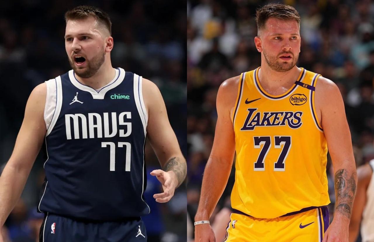 美媒：东契奇加入湖人后，明显瘦了！
熟悉东契奇的球迷都知道，东契奇是典型的赛季中