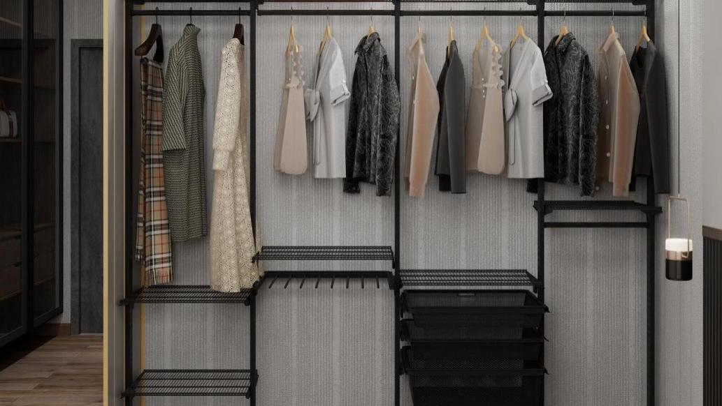 ​选对衣帽间，让居家收纳变轻松——及自金属衣帽间的实用答案
