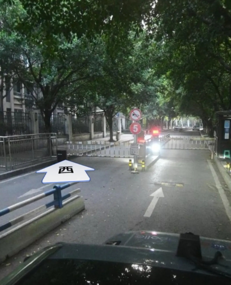 重庆巴南汽车撞人事件的地图示意，显示了这起案件的复杂起因。从地图上看，这条路原本