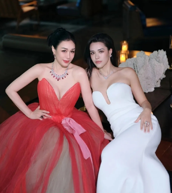 我特地去扒了一下钟丽缇的大女儿，
不查不知道，一查吓一跳！
钟丽缇的大女儿严书琴