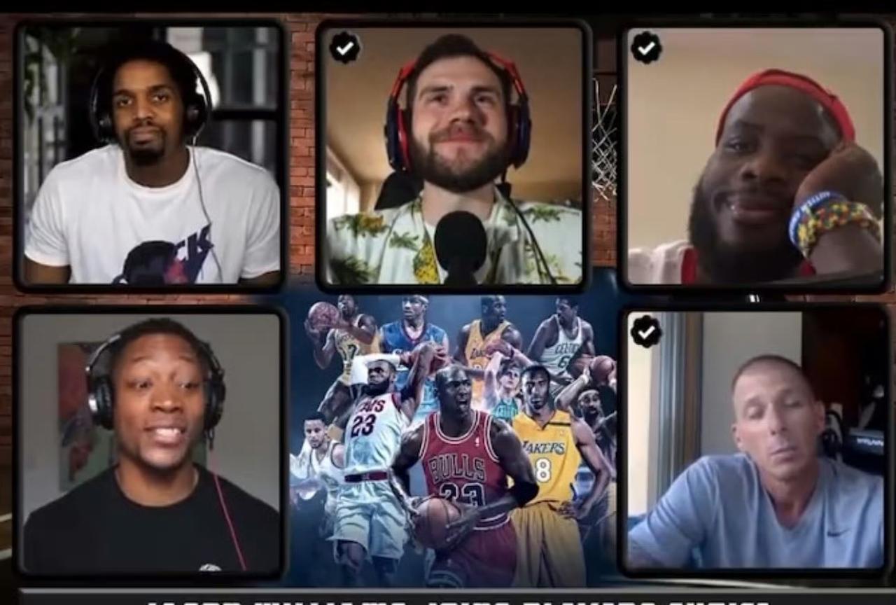 前NBA后卫，“白巧克力”贾森·威廉姆斯曾如此评价詹姆斯与乔丹：“勒布朗是我心中