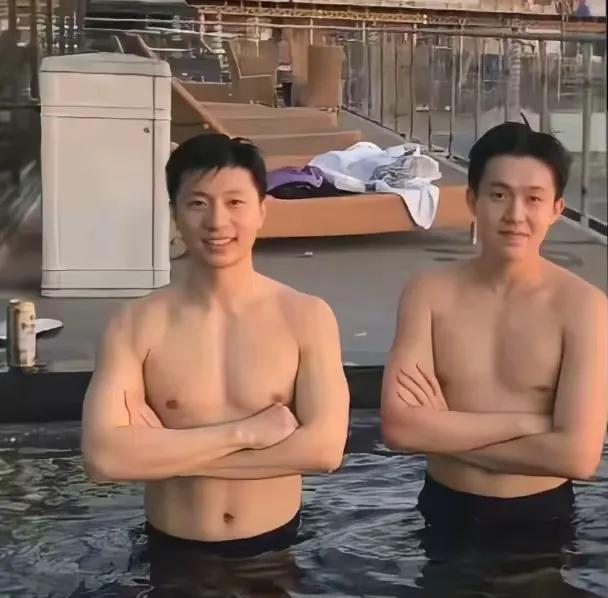 这两位算不算是国乒里最帅的两个，一个少年感满满，一个人夫感满满，两位都是国乒的颜