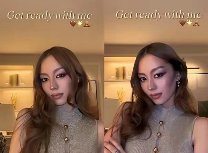 郎朗老婆吉娜画了欧美妆，面相都变得难以亲近。我还是觉得吉娜原先的妆容，操着东北话