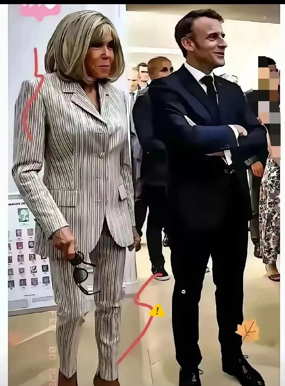 马克龙不爱妻子布里吉特











我的天哪！马克龙真的爱布里吉特吗？