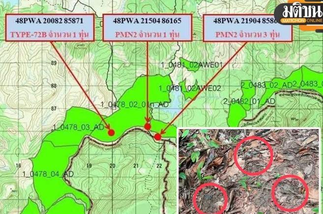 但是泰国军方表示，如果地雷埋设是六月份以后的新地雷，那么就要跟柬埔寨军方讨说法。