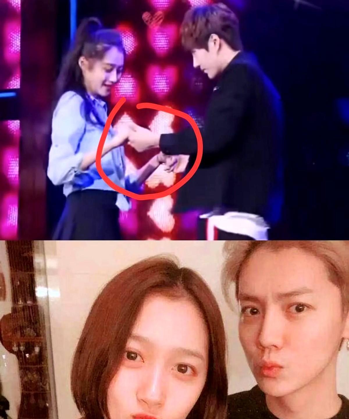 不是因为当时关晓彤吃醋了，
也不是因为鹿晗要压热度，而是因为鹿晗吃王一博的醋了！