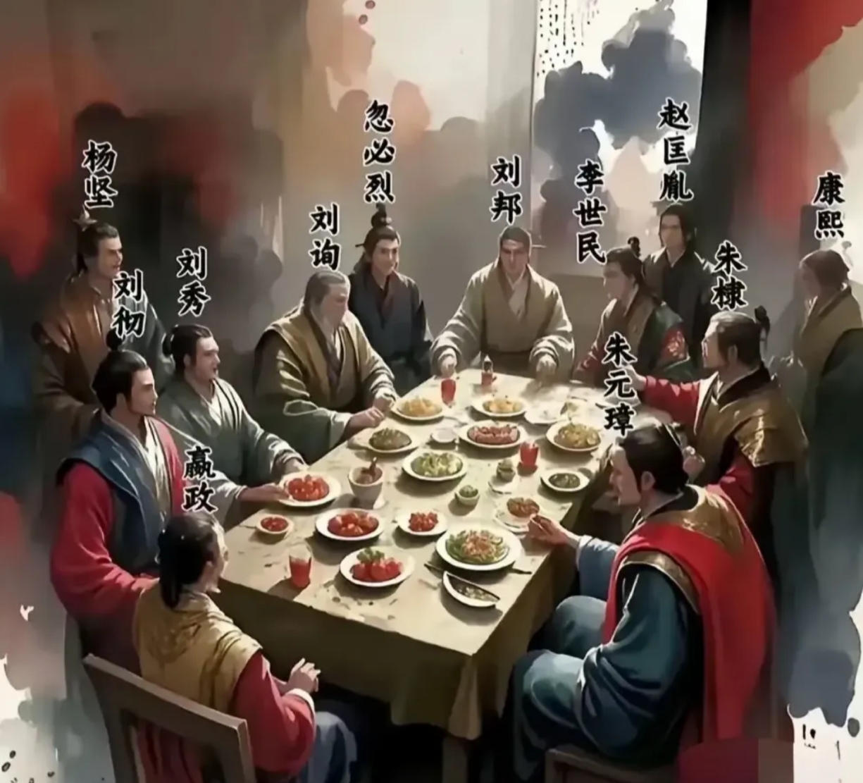 谁最有资格第一个起筷?