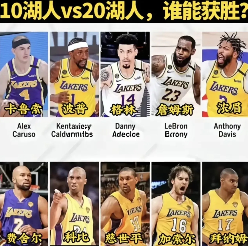 有一说一：20年的湖人阵容搭配很合理，放到现在还能夺冠！

都搞不懂，詹姆斯和浓
