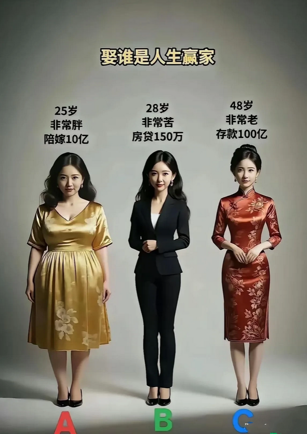 如果你也是单身，那你觉得把哪位娶了才能成为真正的人生赢家？