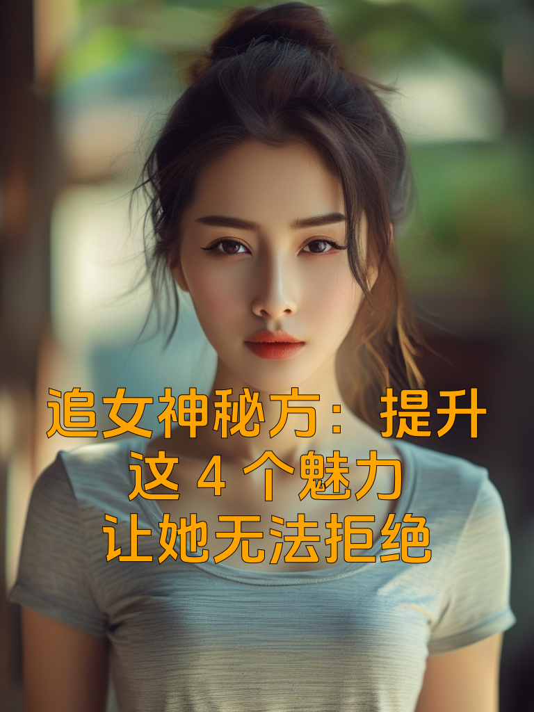 追女神秘方：提升这4个魅力，让她无法拒绝