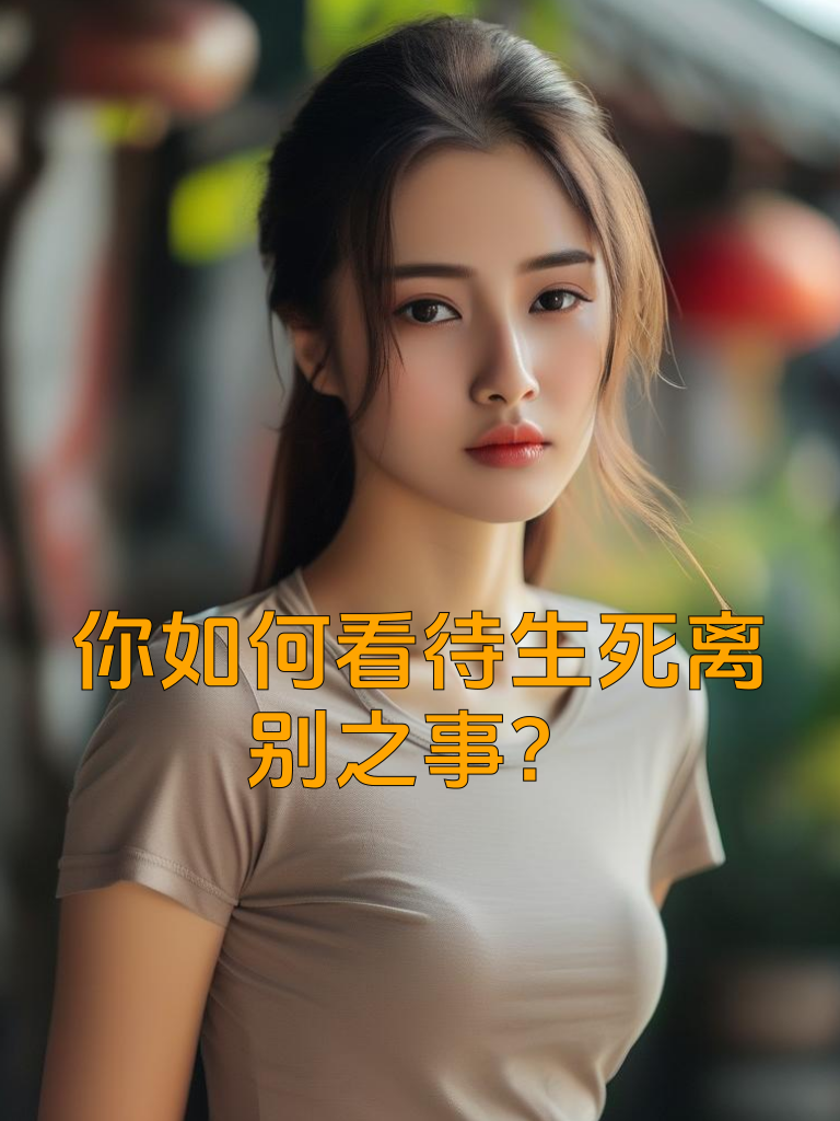 你如何看待生死离别之事？