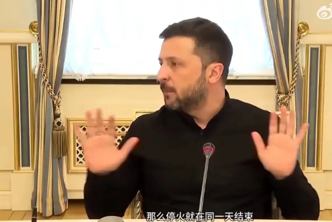 乌克兰司机公开发言请求停火，这不是打人又打脸吗？
这几天乌克兰真是上跳下窜啊，先