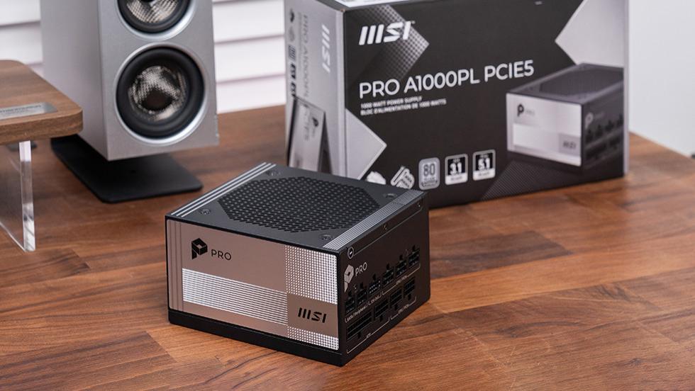 旗舰供电一步到位，微星 PRO A1000PL PCIE5 电源评测