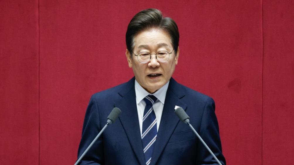 韩国幡然醒悟了，李在明搞出大动作。
韩国新总统李在明在首次施政演说里直接摊牌，说