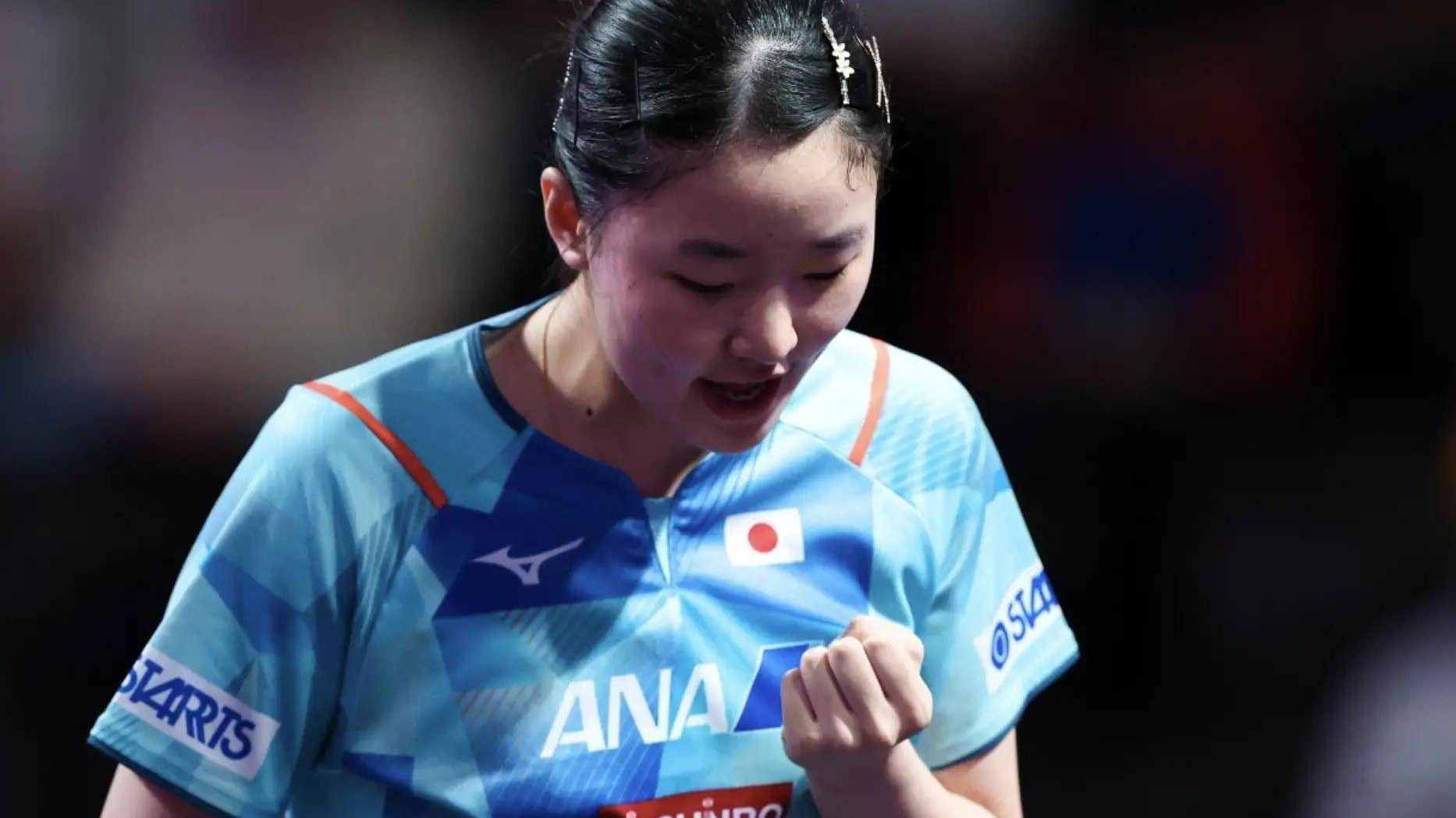 狂轰11比2和11比0！张本美和出手太狠辣，日本天才少女挑战孙颖莎