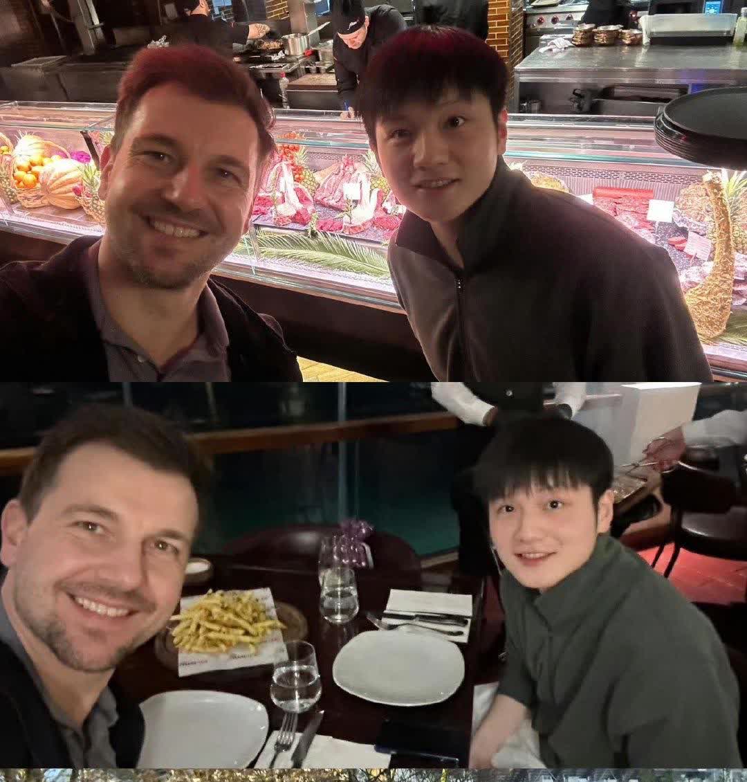 怎么感觉樊小胖加入德甲，最开心的是波尔了，迫不及待接受采访欢迎小胖[大笑]俩人更