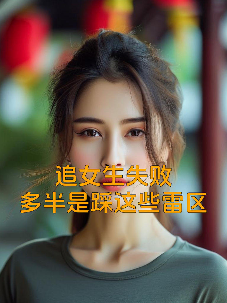 追女生失败，多半是踩这些雷区