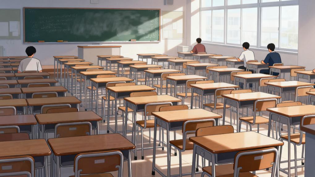 触目惊心的现状：教室里的 “空位” 变多了