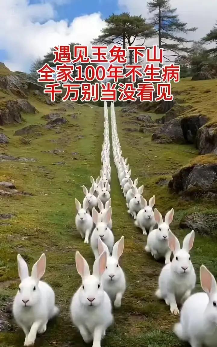 玉兔下山送好运
家旺人旺财更旺