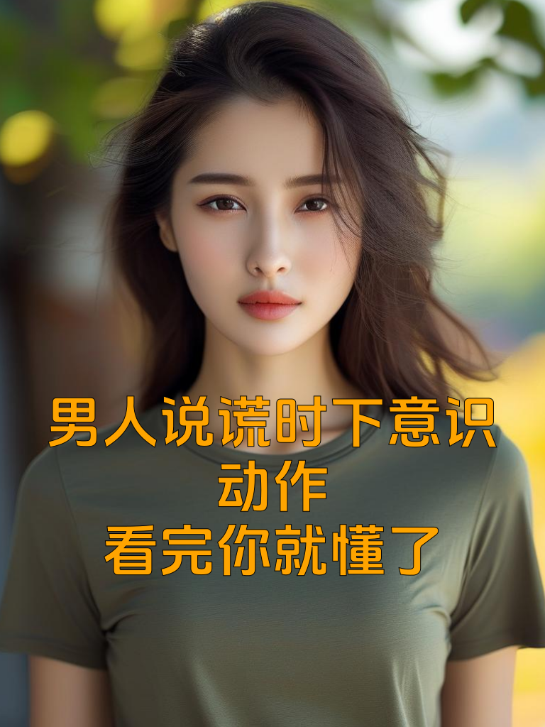男人说谎时下意识动作，看完你就懂了