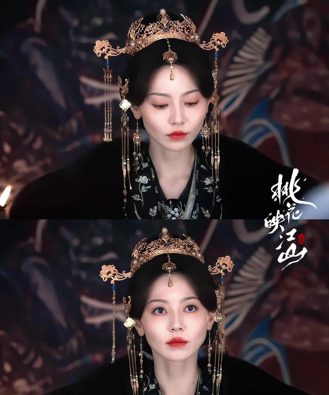黄梦莹这脸怎么变成这样了，
颧骨高耸，脸颊凹陷，
比起素锦时期的温婉柔美，
现在