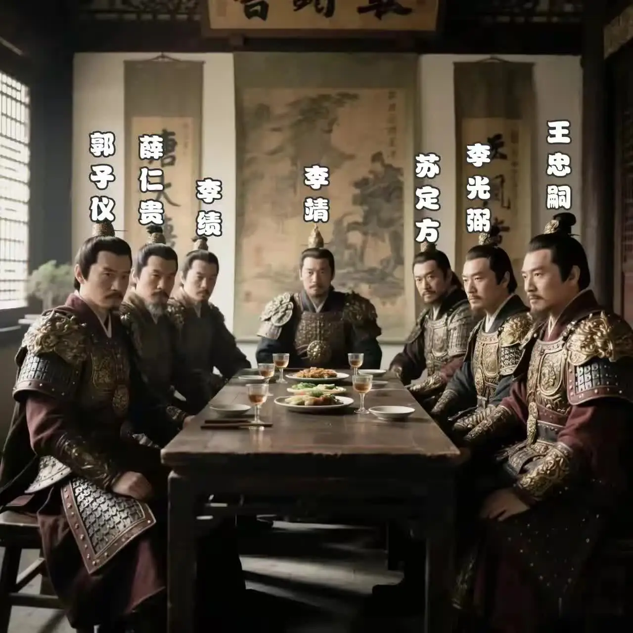 图一将领攻打图二名将，胜算如何？