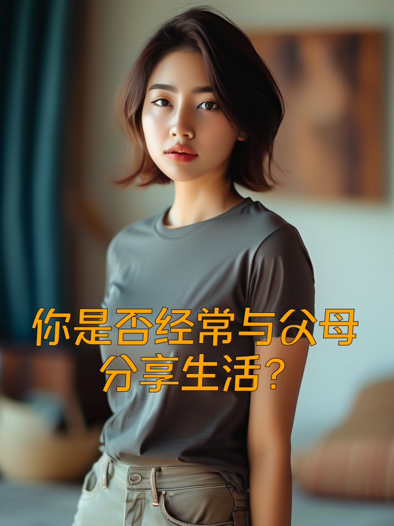你是否经常与父母分享生活？