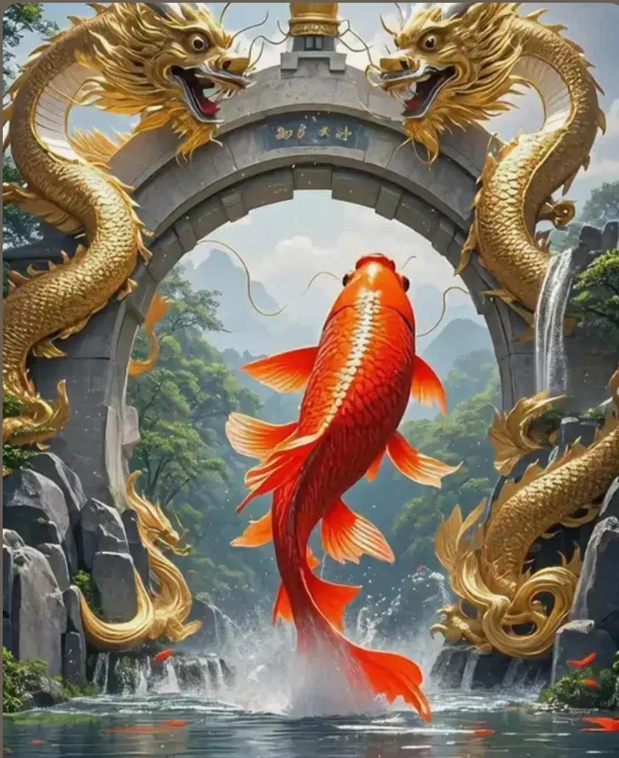 别划走，看到这个锦鲤是你好运的开始，
留下一句《旺自己》
马上翻身，不接就走了，