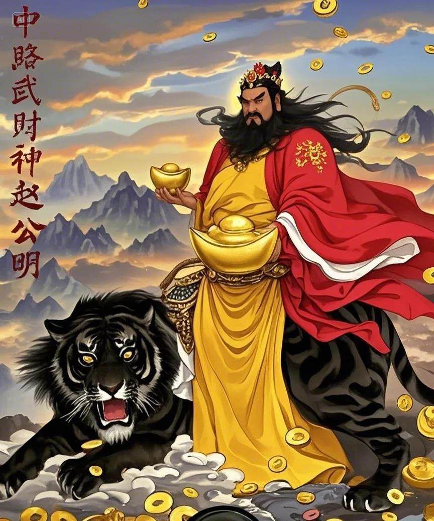 霉运已散喜频来，四月中旬福满怀。
若见赵公明画像，速留财神赐福言。
财富困扰全终