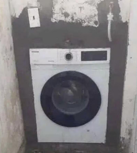还是我聪明啊 这样洗衣服不会再颤抖了吧