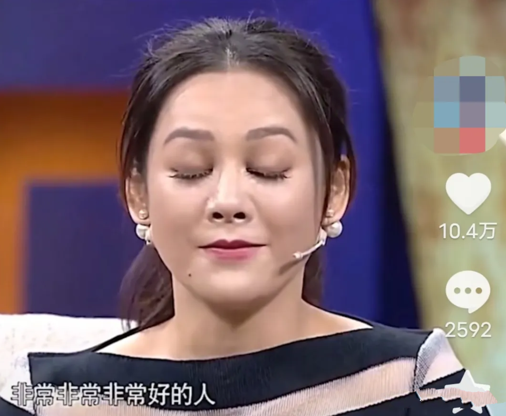宁静说：“前夫是一个非常非常非常好的人，到现在为止，我没有碰到过比他更好的人，他