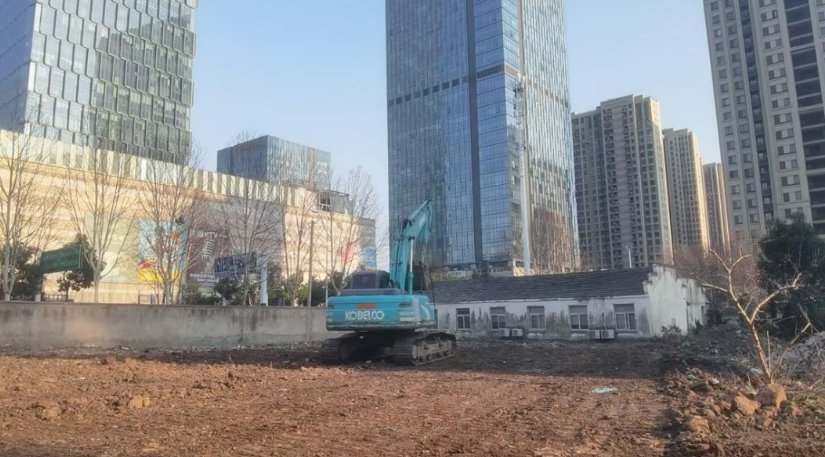 破土动工！  合肥一大型公共停车场开建！