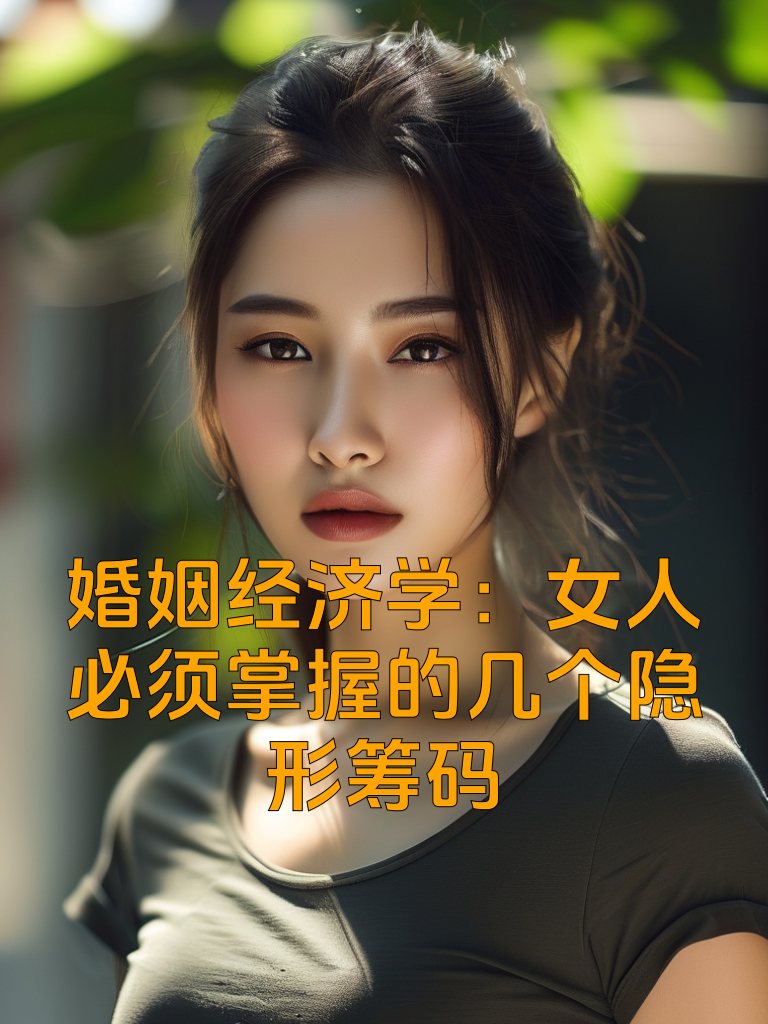  婚姻经济学：女人必须掌握的几个隐形筹码