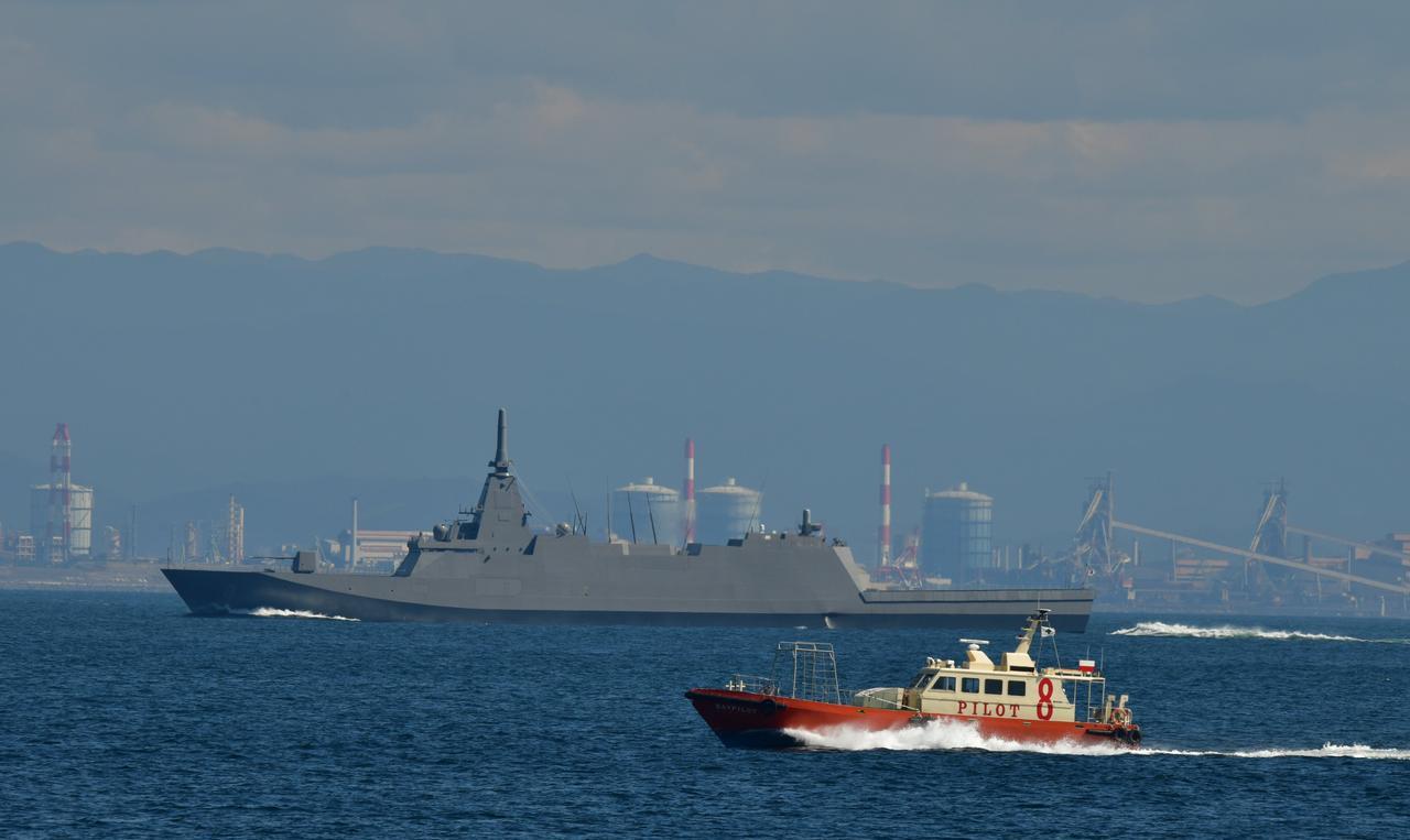 速度不慢,“最上”级护卫舰第八艘FFM-8“涌别”号将于6月19日交付服役#小白
