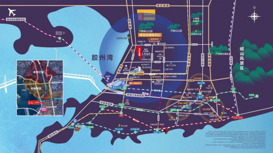 越秀大悦城·天悦海湾|立序城市发展核芯，共鉴青岛未来新章