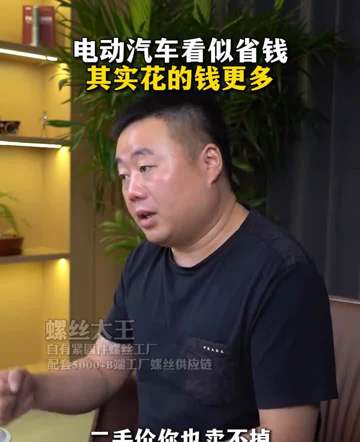 电动汽车看似省钱，其实花的钱更多。
电动汽车其实忽悠了所有人，已经成功把所有人