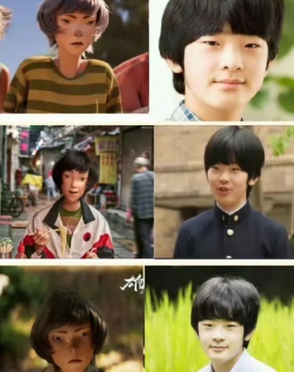《雄狮少年》的原型是照着这孩子画的吧，眼睛、发型一模一样。不查不知道，一查吓一跳