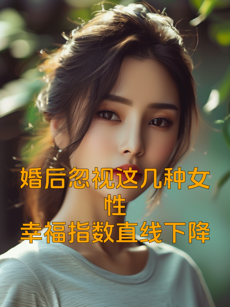 婚后忽视这几种女性，幸福指数直线下降