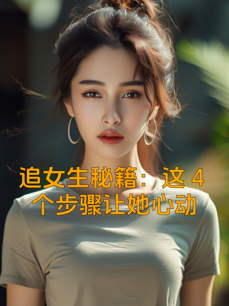追女生秘籍：这4个步骤让她心动