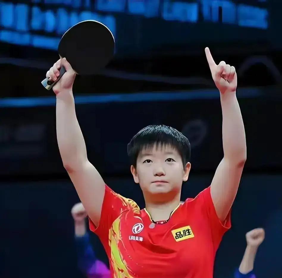 4、李昱谆（中国台北——世界第68）
孙颖莎3-0完胜中国选手朱思冰，可以说是完