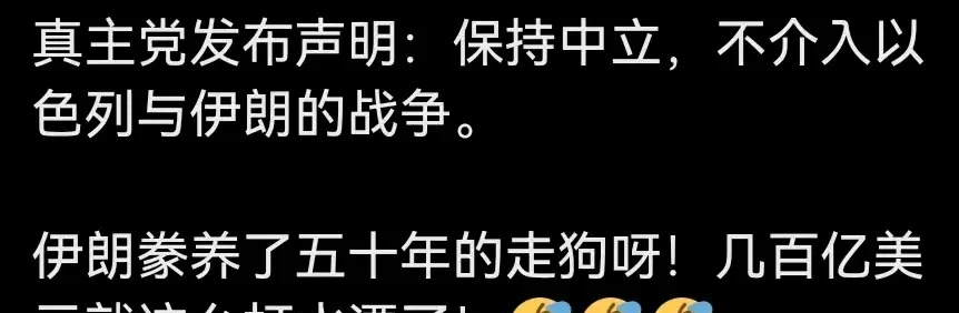 伊朗：真主党跟我没关系











我简直要笑死了，伊朗竟然公开说不认